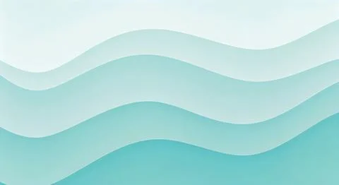 Abstract background featuring smooth flowing waves in various shades of lig.. Stock Illustration