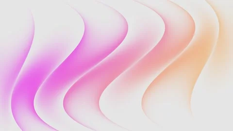 Abstract Background Featuring Smooth Pink and Orange Wavy Gradient Layers Stock Footage 331768352