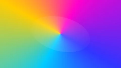 Abstract background featuring a smooth radial gradient of vibrant colors Stock-Footage 335117855