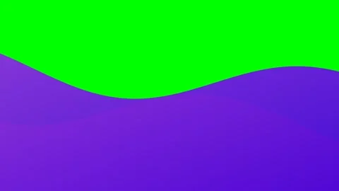Abstract background featuring a smooth wave of purple against vibrant green Stock-Footage 340266847