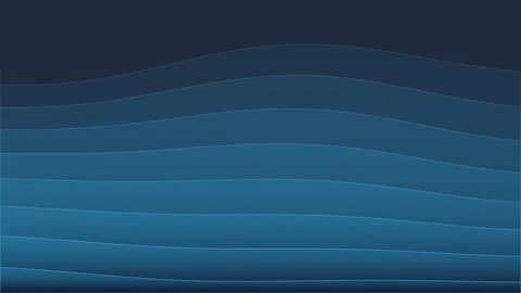 Abstract background featuring soft blue waves and horizontal dotted lines Video stock 336263178
