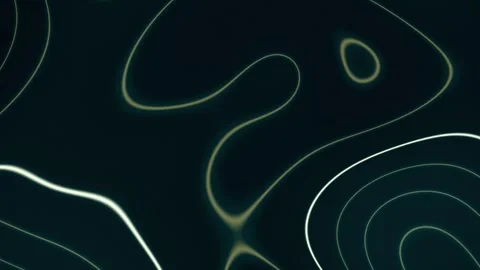 Abstract background featuring soft glowing white curved lines creating a fl.. Stock-Footage 347465554