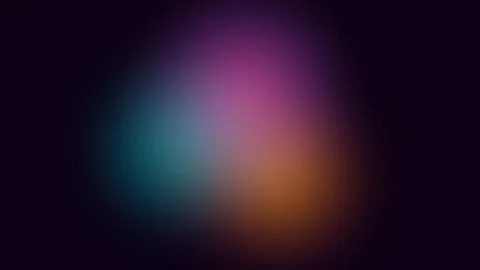 Abstract background featuring soft gradients of orange pink and blue light Vídeos de archivo 338310004