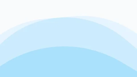 Abstract background featuring soft light blue layered curved shapes design Video stock 335118082