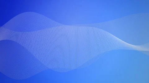 Abstract background featuring soft light blue wavy lines creating a smooth .. Stock Footage 346723528