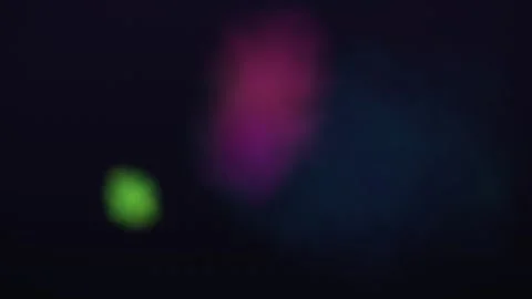 Abstract background featuring soft out of focus glowing green and blue ligh.. Stock-Footage 347465284