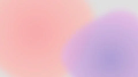 Abstract background featuring soft peach and purple gradient color wash Video stock 335117419
