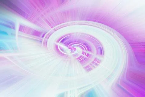 Abstract background featuring a soft violet and blue digital swirl effect Stock Illustration