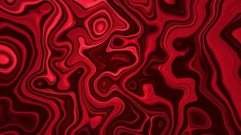 Abstract background featuring swirling red gradient lines and shapes Stock Footage 285127651