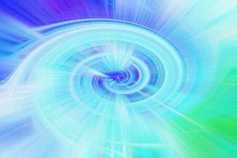 Abstract background featuring vibrant blue and green colors with a dynamic Stock Illustration