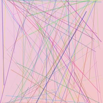Abstract background featuring vibrant colorful intersecting straight lines .. Stock Illustration