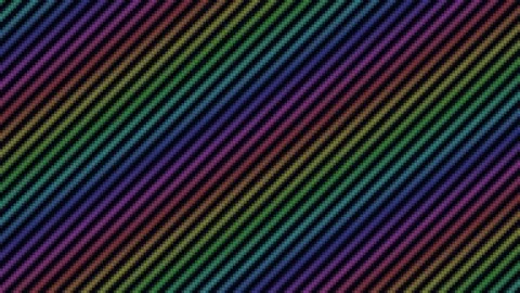 Abstract background featuring vibrant diagonal lines across a dark surface Video stock 335117673