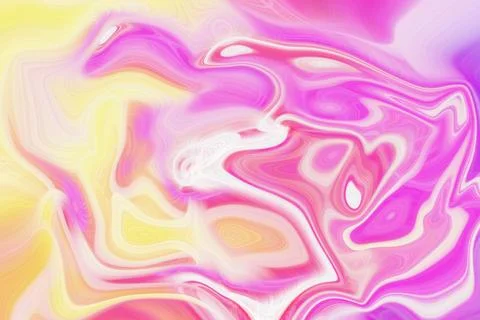 Abstract background featuring vibrant fluid marble texture with swirling Stock Illustration