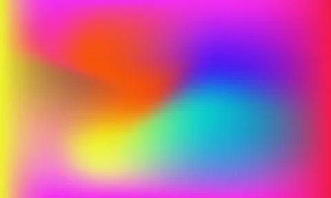 Abstract background, featuring a vibrant, gradient of blended, neon pink, o.. Illustrazione stock