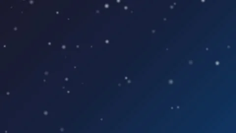 Abstract background featuring white glowing particles on a dark blue gradient Video stock 335117892