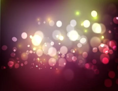 Abstract background. Festive elegant abstract background with bokeh  light Stock Illustration