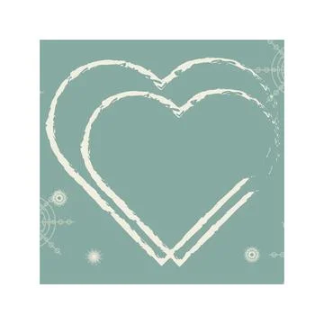 Abstract background in figure square winter theme. Illustrazione stock