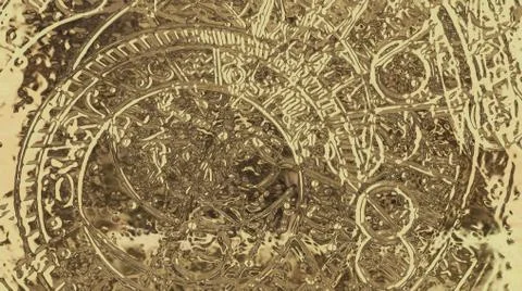 Abstract background, filigrane pattern with glass effect, retro earthly tones Foto stock