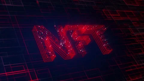 Abstract background financial concepts 3D technology earth Cryptocurrency NFT Stock Footage 336442969