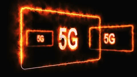 Abstract background fire flame spectrum loop animation. Stock Footage 111041516