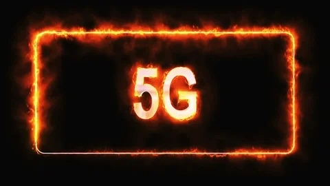 Abstract background fire flame spectrum loop animation. Stock Footage 111818843