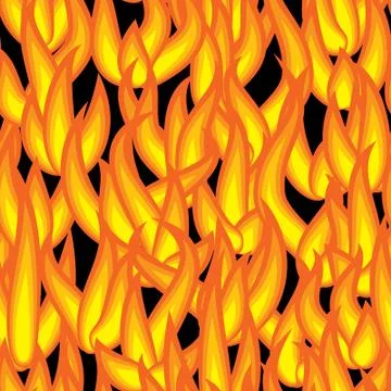 Abstract background of flame Stock Illustration