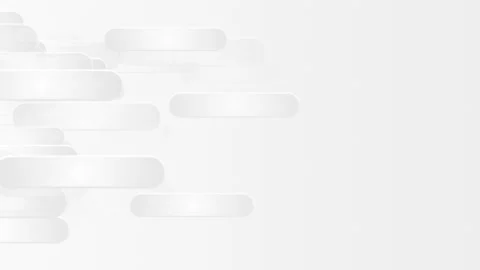Abstract background in flat style with animation of rounded rectangles Stock Footage 152590208
