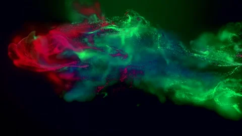 Abstract background with flickering animation and slow moving particles. Stock Footage 256017411