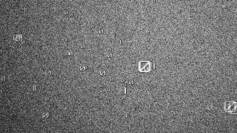 Abstract Background Flickering Binary 10 Stock-Footage 93245694