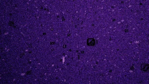 Abstract Background Flickering Binary 4 Stock Footage 93244943