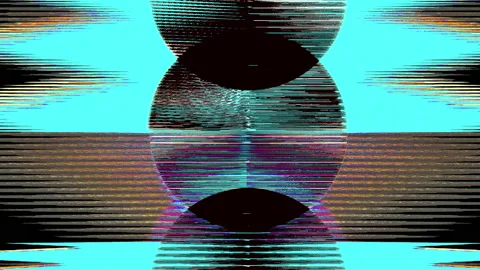 Abstract Background Flickering Circular Pattern 2 Stock Footage 136203459