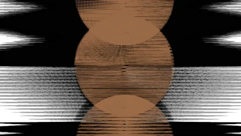 Abstract Background Flickering Circular Pattern 5 Stock Footage 136203697