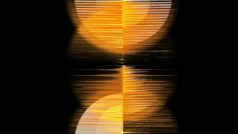 Abstract Background Flickering Circular Pattern 31 Stock Footage 136254356