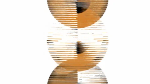 Abstract Background Flickering Circular Pattern 37 Stock Footage 136258746