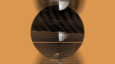 Abstract Background Flickering Circular Pattern 38 Stock-Footage 136259080