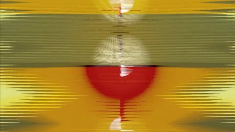 Abstract Background Flickering Circular Pattern 41 Video stock 136263678