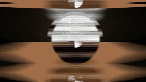 Abstract Background Flickering Circular Pattern 43 Stock Footage 136263752