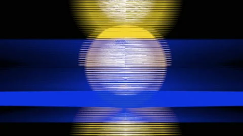 Abstract Background Flickering Circular Pattern 15 Stock Footage 136304208