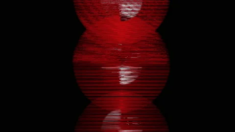 Abstract Background Flickering Circular Pattern 16 Stock Footage 136305079