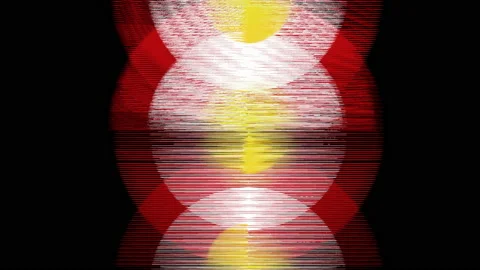 Abstract Background Flickering Circular Pattern 18 Stock-Footage 136309971