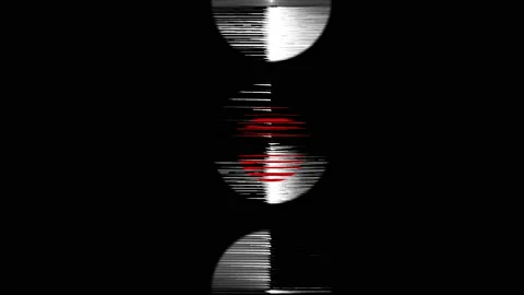 Abstract Background Flickering Circular Pattern 29 Stock Footage 136316397