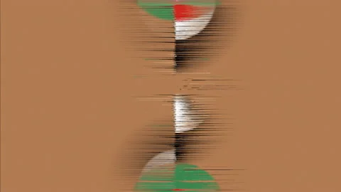 Abstract Background Flickering Circular Pattern 28 Stock-Footage 136317269