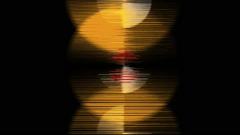 Abstract Background Flickering Circular Pattern 30 Stock Footage 136317650