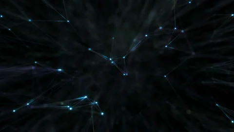 Abstract background of flickering particles and rays. 库存影片 124887773