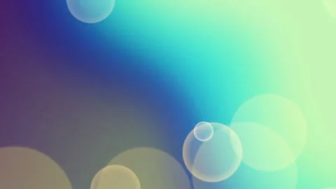 Abstract background with floating bubbles and gradient colors Stock Footage 331361077