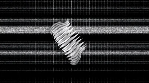 Abstract Background Floating Organic Form 13 Stock Footage 97482570