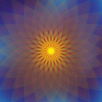 Abstract background with floral elements Stock Illustration