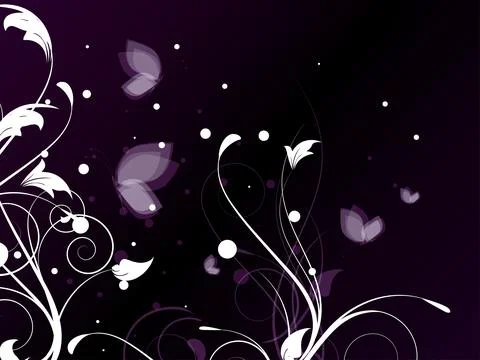 Abstract background with floral elements 스톡 일러스트