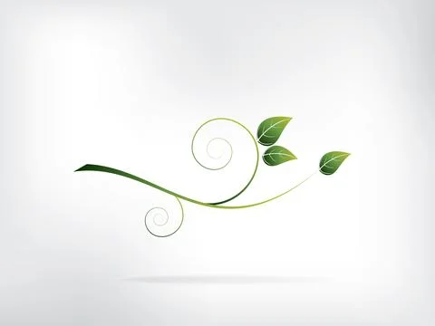 Abstract background with floral ornament elements. Abstract vector illustration Illustrazione stock
