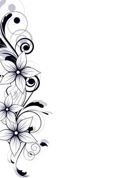 Abstract background with floral ornament elements. Abstract vector illustration 스톡 일러스트